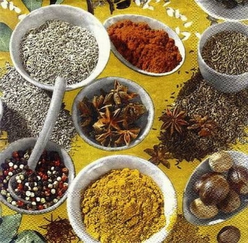 s8299 - Masala - yellow - Servietten - Packung - 20 Stück