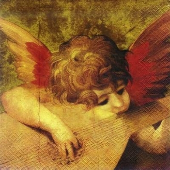 s8411 - Cherub - Servietten - Packung - 20 Stück