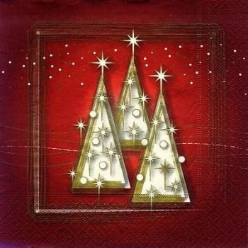 s8450 - Weihnachtszauber - Servietten - Packung - 30 Stück