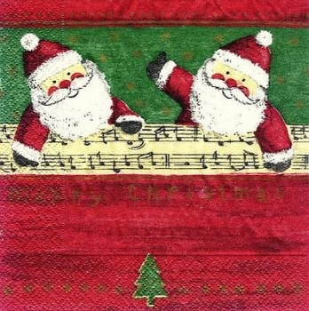 s8451 - Merry Christmas - Servietten - Packung - 20 Stück
