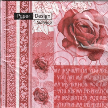 s8547 – My Inspiration – Servietten – 33 x 33 cm - Packung – 20 Stück