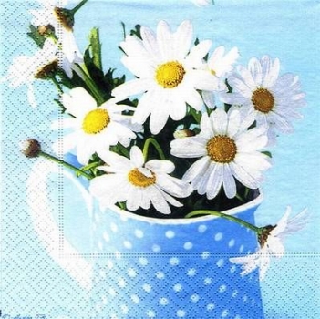 s8695 - Some Daisies for you - Servietten - Packung - 20 Stück