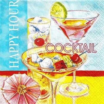 s8859 - Happy Hour - Napkins - Package - 20 pcs.