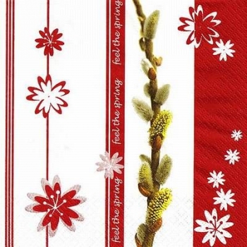 s8862 - Feel the Spring - Servietten - Packung - 20 Stück