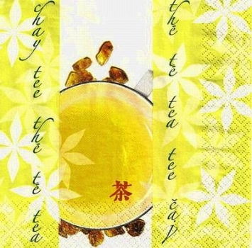 s8951 - Asian Tea - Napkins - Package - 20 pcs.