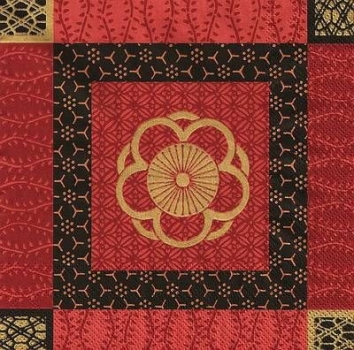 s8997 – Asia – Servietten – 33 x 33 cm - Packung – 20 Stück