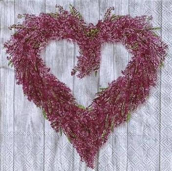 s9143 - Country Love - grey - Servietten - Packung - 20 Stück.