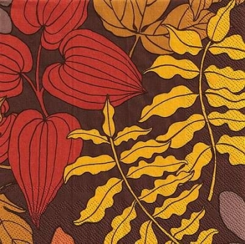 s9145 - Petala - brown yellow - Napkins - Package - 20 pcs.
