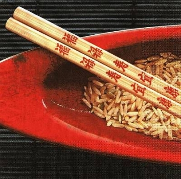 s9275 - Chinese Rice - Servietten - Packung 20 Stück