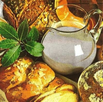 s9292 - Breakfast Bakery - Servietten - Packung - 20 Stück