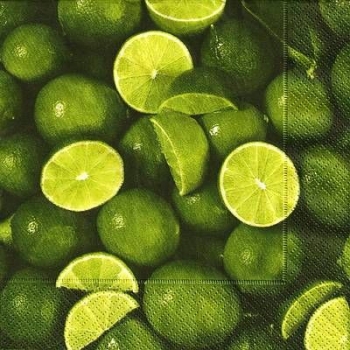 s9374 - Lime - Servietten - Packung - 20 Stück