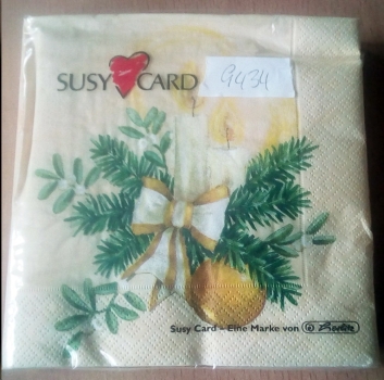 S9434 – Weihnachten – Servietten – 33 x 33 cm - Packung – 20 Stück