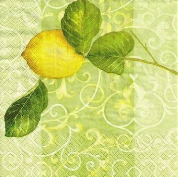 s9437 - Citron - green - Servietten - Packung - 20 Stück