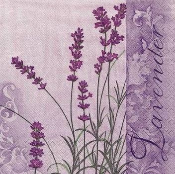 s9446 - Scent of Lavender - Napkins - Package - 20 pcs.