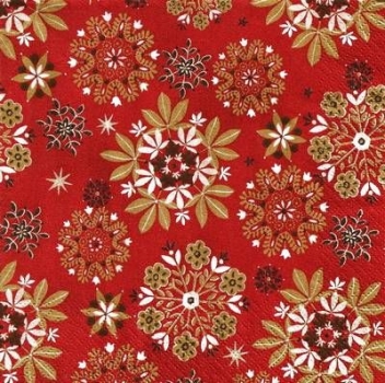 s9465 - Christmas Stars - Servietten - Packung - 20 Stück