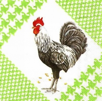 s9548 - Steppage Gait- green - Servietten - Packung - 20 Stück