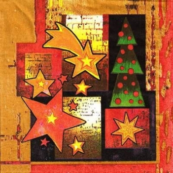 s9588 - Weihnachtsstimmung - Servietten - Packung - 40 Stück