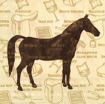 s9746 - Horse Classics - Napkins - Package - 20 pcs.