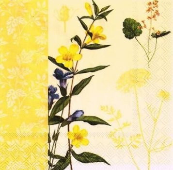 s9819 - Feldblumen - Servietten - Pckung - 20 Stück