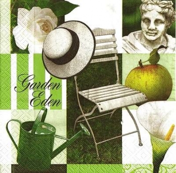 s9857 - Garden Eden - Servietten - Packung - 20 Stück