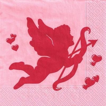 s9877 - Lovely Angel - Servietten - Packung - 20 Stück.