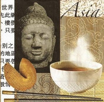 s9906 - Asian Touch - Servietten - Packung 20 Stück