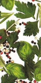 s9z10261 - Herbs - Buffet - Servietten - Packung - 16 Stück