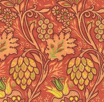 s9z10292 - Tenture - terracotta - Servietten - Packung - 20 Stück