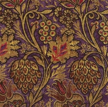 s9z10456 - Pomegranate - purple - Servietten - Packung - 20 Stück.