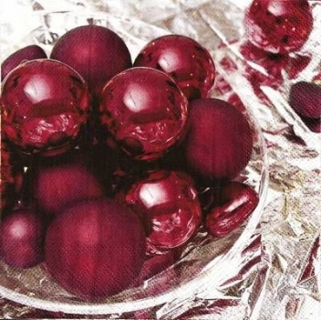 s9z10501 - Silver Purple - Servietten - Packung - 20 Stück