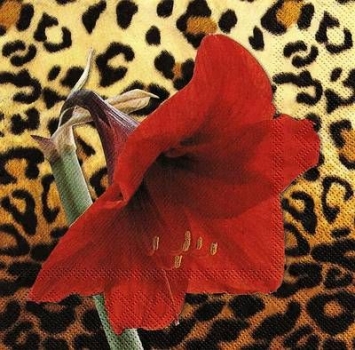 s9z10513 - Amaryllis - Servietten - Packung - 20 Stück - Servietten - Packung - 20 Stück