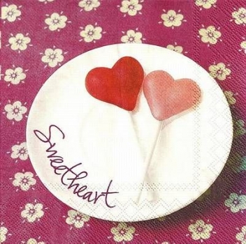 s9z10821 - Sweetheart - Servietten Packung - 20 Stück
