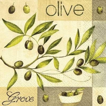 s9z10973 - Olive Garden - Servietten - Packung - 20 Stück