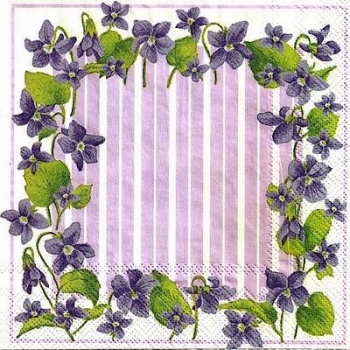s9z11454 - Violet - lilac - Servietten - Packung - 20 Stück