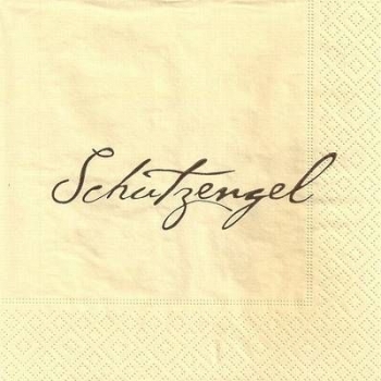 s9z11463 - Schutzengel - Servietten - Packung - 20 Stück