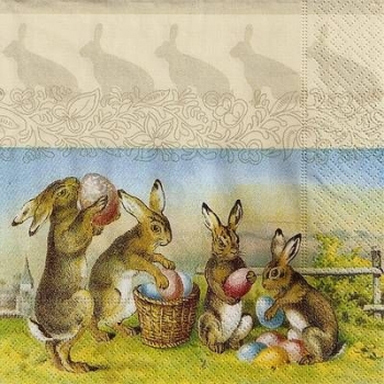 s9z11497 - Nostalgic Easter - Servietten - Packung - 20 Stück