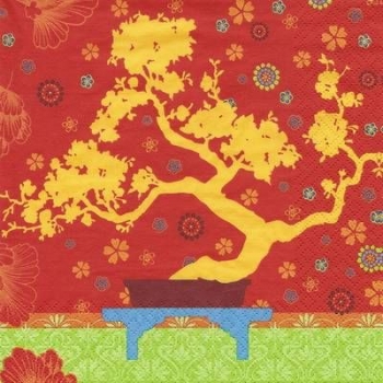 s9z11689 - Jardin Japonais - Servietten - Packung 20 Stück