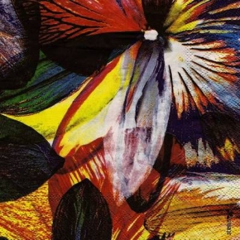 s9z11766 - Blumen - Servietten - Packung - 20 Stück