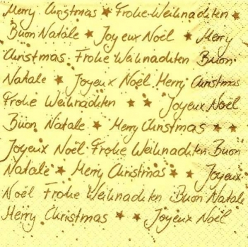 s9z11938 - Merry Christmas - Serviette - Stückpreis