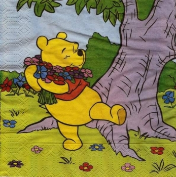 s9z11978 - Winnie Pooh - Serviette - Stückpreis
