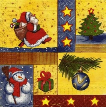 s9z15055 - Weihnachten - Serviette - Stückpreis