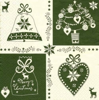 s9z15071 - Weihnachten - Serviette - Stückpreis