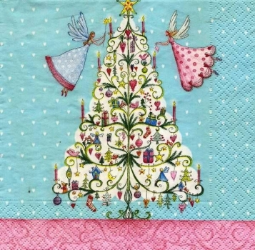s9z15119 - Tannenbaum - Serviette - Stückpreis