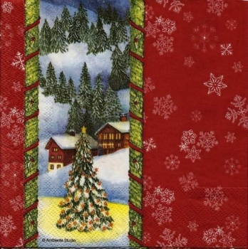 s9z15136 - Weihnachten - Serviette - Stückpreis