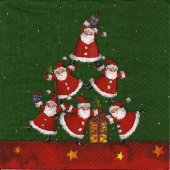 s9z15149 - Santas - Serviette - Stückpreis