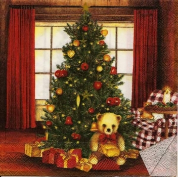 s9z15232 - Weihnachten - Serviette - Stückpreis