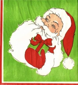 s9z15242 - Santa - Serviette - Stückpreis