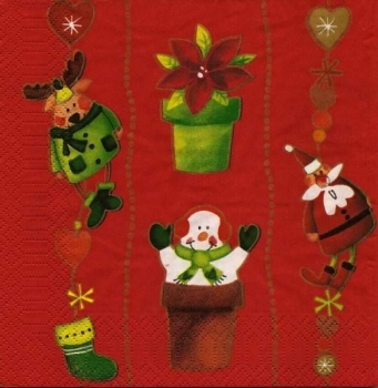 s9z15281 - Weihnachten - Serviette - Stückpreis