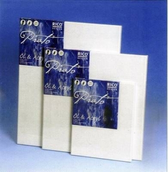 RICO-Keilrahmen - quadratisch - 25 x 25 cm - für Öl und Acryl