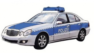 Decal - Polizeiauto - 40 x 75 mm